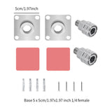 Maxbell 2 Pieces Pressure Washer Foam Tip Holders Portable PA Pots Brackets for Home