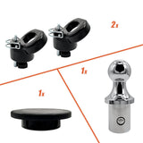 Maxbell 60618 Easy to Install Accessory Gooseneck Hitch Ball Kit for Dodge 2013-2024