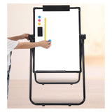 Maxbell Folding 24x35inch Whiteboard with Stand Aluminum Frame Double Sided