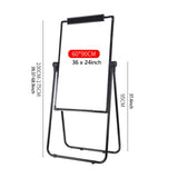 Maxbell Folding 24x35inch Whiteboard with Stand Aluminum Frame Double Sided