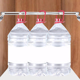 Maxbell 2Pcs 71-100cm Undermount Sink Supports Brackets Space Saving Stainless Steel