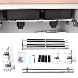 Maxbell 2Pcs 71-100cm Undermount Sink Supports Brackets Space Saving Stainless Steel