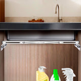 Maxbell 2Pcs 71-100cm Undermount Sink Supports Brackets Space Saving Stainless Steel