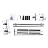 Maxbell 2Pcs 71-100cm Undermount Sink Supports Brackets Space Saving Stainless Steel