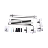 Maxbell 2Pcs 71-100cm Undermount Sink Supports Brackets Space Saving Stainless Steel