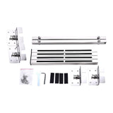 Maxbell 2Pcs 71-100cm Undermount Sink Supports Brackets Space Saving Stainless Steel