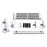 Maxbell 2Pcs 71-100cm Undermount Sink Supports Brackets Space Saving Stainless Steel