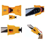 Maxbell Chainsaw Teeth Sharpener Woodworkings Lawn Outdoor Universal with Whetstones Kraft Box