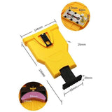 Maxbell Chainsaw Teeth Sharpener Woodworkings Lawn Outdoor Universal with Whetstones Bubble Bag