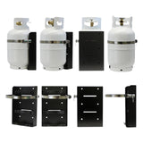 Maxbell Gas Tank Holder for 10lb Bottle Gas Tank Mount Bracket for Truck Bed