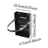 Maxbell Gas Tank Holder for 10lb Bottle Gas Tank Mount Bracket for Truck Bed