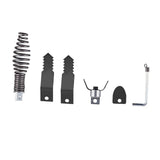 Maxbell 5Pcs Drain Cleaner Combination Cutter Heads Maintenance Toilet Cleaning Tool