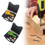 Maxbell 6 8 10 mm Woodworking Dowel Jig Multifunctional Self Centering Punch Locators Yellow