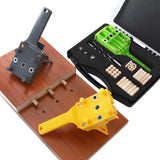 Maxbell 6 8 10 mm Woodworking Dowel Jig Multifunctional Self Centering Punch Locators Yellow
