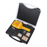 Maxbell 6 8 10 mm Woodworking Dowel Jig Multifunctional Self Centering Punch Locators Yellow