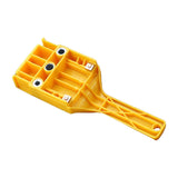 Maxbell 6 8 10 mm Woodworking Dowel Jig Multifunctional Self Centering Punch Locators Yellow