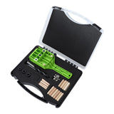 Maxbell 6 8 10 mm Woodworking Dowel Jig Multifunctional Self Centering Punch Locators Green