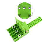 Maxbell 6 8 10 mm Woodworking Dowel Jig Multifunctional Self Centering Punch Locators Green