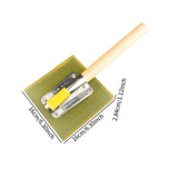 Maxbell Rubber Clapper Flooring Tool Anti Slip Convenient Rubber Clapper Square Tool S