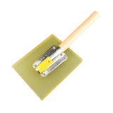 Maxbell Rubber Clapper Flooring Tool Anti Slip Convenient Rubber Clapper Square Tool M