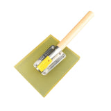 Maxbell Rubber Clapper Flooring Tool Anti Slip Convenient Rubber Clapper Square Tool M