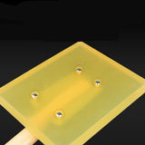 Maxbell Rubber Clapper Flooring Tool Anti Slip Convenient Rubber Clapper Square Tool M