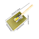 Maxbell Rubber Clapper Flooring Tool Anti Slip Convenient Rubber Clapper Square Tool L
