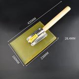 Maxbell Rubber Clapper Flooring Tool Anti Slip Convenient Rubber Clapper Square Tool L
