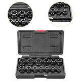 Maxbell 13x Socket Tool Repairing Tools Portable Drive Impact Bolt Nut Extractor Set