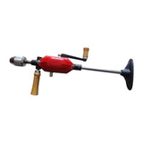 Maxbell Hand Drill Red Carpentry Tool Easy to Use DIY Accessories Woodwork Hand Tool