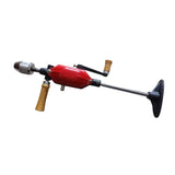 Maxbell Hand Drill Red Carpentry Tool Easy to Use DIY Accessories Woodwork Hand Tool