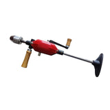 Maxbell Hand Drill Red Carpentry Tool Easy to Use DIY Accessories Woodwork Hand Tool