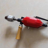 Maxbell Hand Drill Red Carpentry Tool Easy to Use DIY Accessories Woodwork Hand Tool