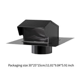 Maxbell 6 inch Roof Vent with Damper Roof Vent Cap for Outdoor Roof Exhaust Vent Cap