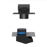 Maxbell 6 inch Roof Vent with Damper Roof Vent Cap for Outdoor Roof Exhaust Vent Cap