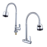 Maxbell Single Cold Water Faucet Practical Stainless Steel for Bathroom Home Kitchen No Wall Mounted