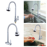 Maxbell Single Cold Water Faucet Practical Stainless Steel for Bathroom Home Kitchen No Wall Mounted