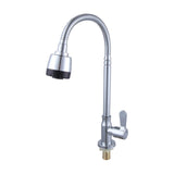 Maxbell Single Cold Water Faucet Practical Stainless Steel for Bathroom Home Kitchen No Wall Mounted