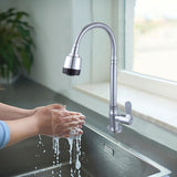 Maxbell Single Cold Water Faucet Practical Stainless Steel for Bathroom Home Kitchen Wall Mounted