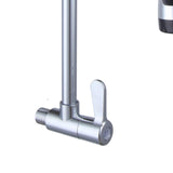Maxbell Single Cold Water Faucet Practical Stainless Steel for Bathroom Home Kitchen Wall Mounted