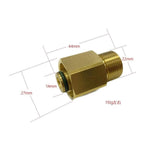 Maxbell Pressure Washer Hose Connector M22/14 Interface Solid for Household Cleaning