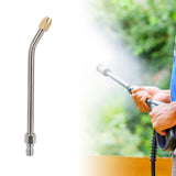Maxbell Water Washer Lance Spray Rod Curved Head Rod Home Use Sprayer Extension Rod Length 20 cm