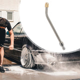 Maxbell Water Washer Lance Spray Rod Curved Head Rod Home Use Sprayer Extension Rod Length 20 cm