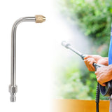 Maxbell Water Washer Lance Spray Rod Curved Head Rod Home Use Sprayer Extension Rod Length 16 cm
