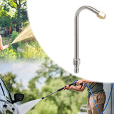 Maxbell Water Washer Lance Spray Rod Curved Head Rod Home Use Sprayer Extension Rod Length 15 cm