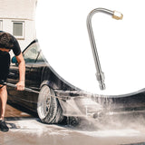 Maxbell Water Washer Lance Spray Rod Curved Head Rod Home Use Sprayer Extension Rod Length 15 cm