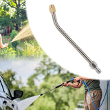 Maxbell Water Washer Lance Spray Rod Curved Head Rod Home Use Sprayer Extension Rod Length 38 cm