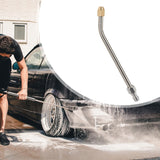 Maxbell Water Washer Lance Spray Rod Curved Head Rod Home Use Sprayer Extension Rod Length 38 cm