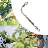 Maxbell Water Washer Lance Spray Rod Curved Head Rod Home Use Sprayer Extension Rod Length 34 cm