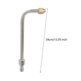 Maxbell Water Washer Lance Spray Rod Curved Head Rod Home Use Sprayer Extension Rod Length 34 cm